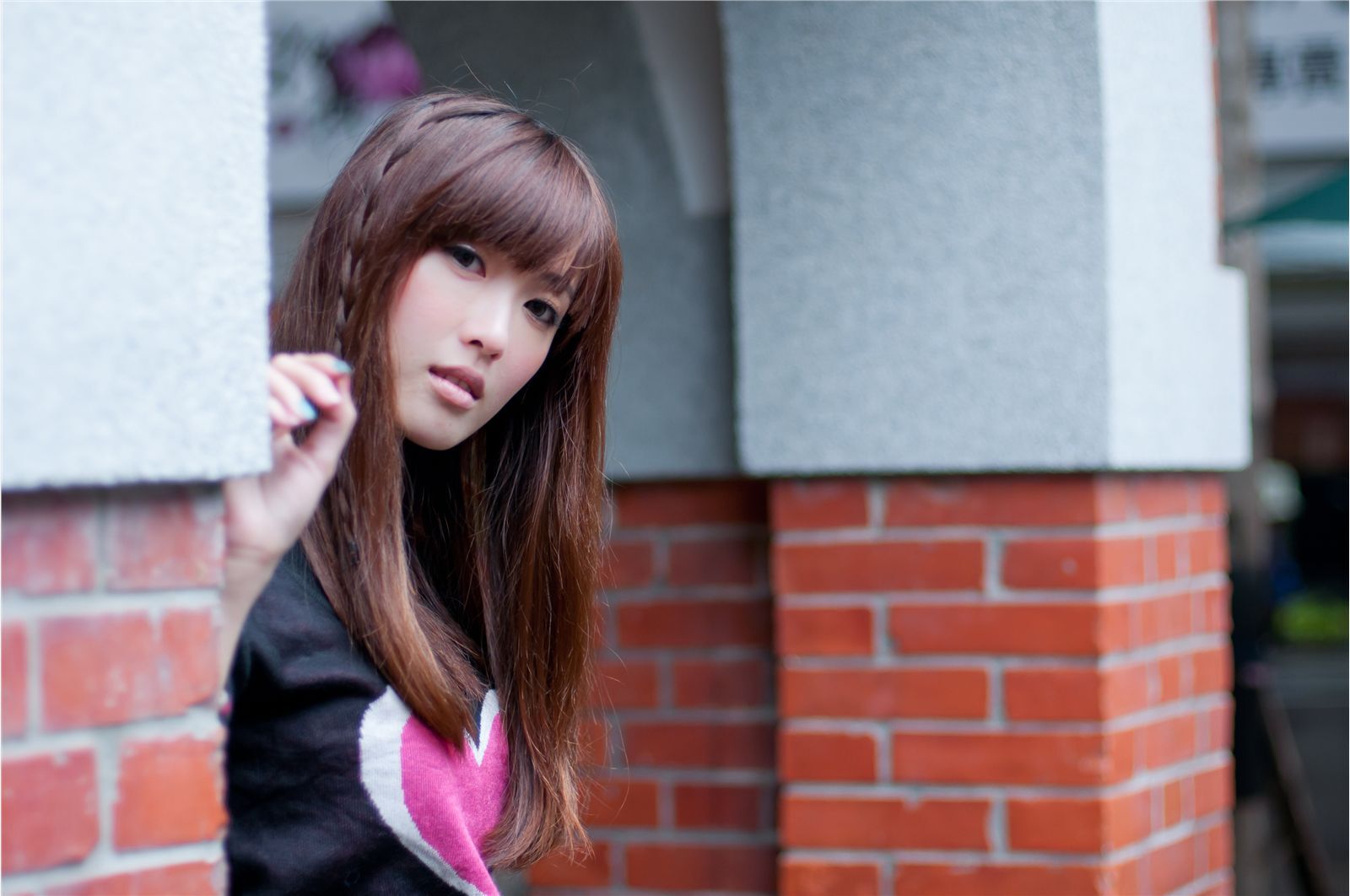 台湾清纯美女 Kila晶晶 高清街拍写真